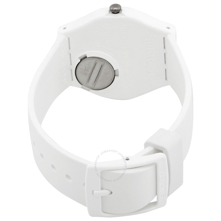 Swatch Time To Blue Small Quartz Unisex Watch SO31W103 - The Watches Men & Co #3