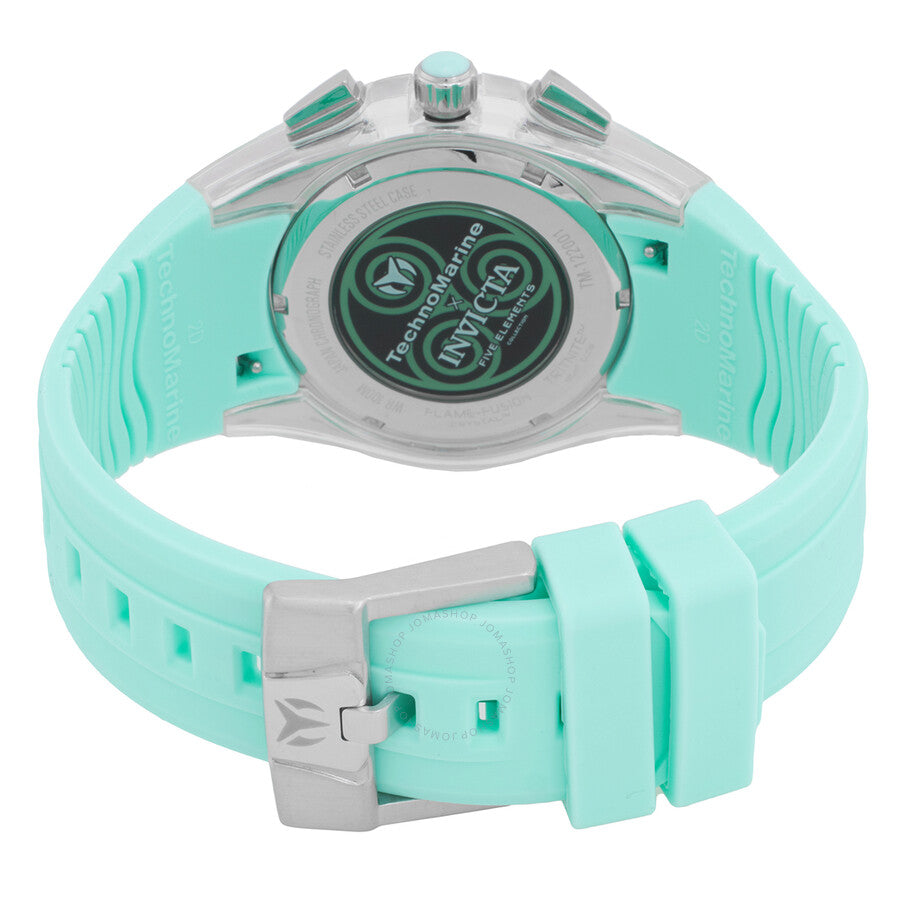 TechnoMarine Air Chronograph Quartz Aqua Blue Dial Men's Watch TM-122001 - The Watches Men & Co #3