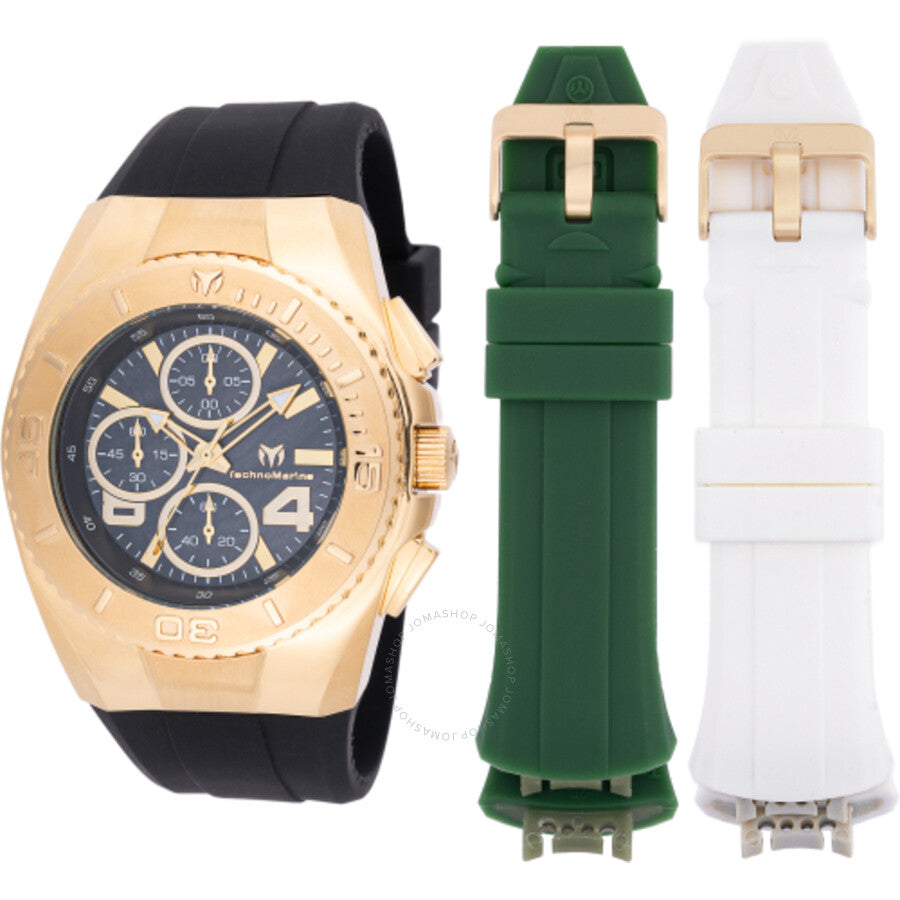 Technomarine Cruise Black Dial Men's Watch TM-124030 - The Watches Men & Co