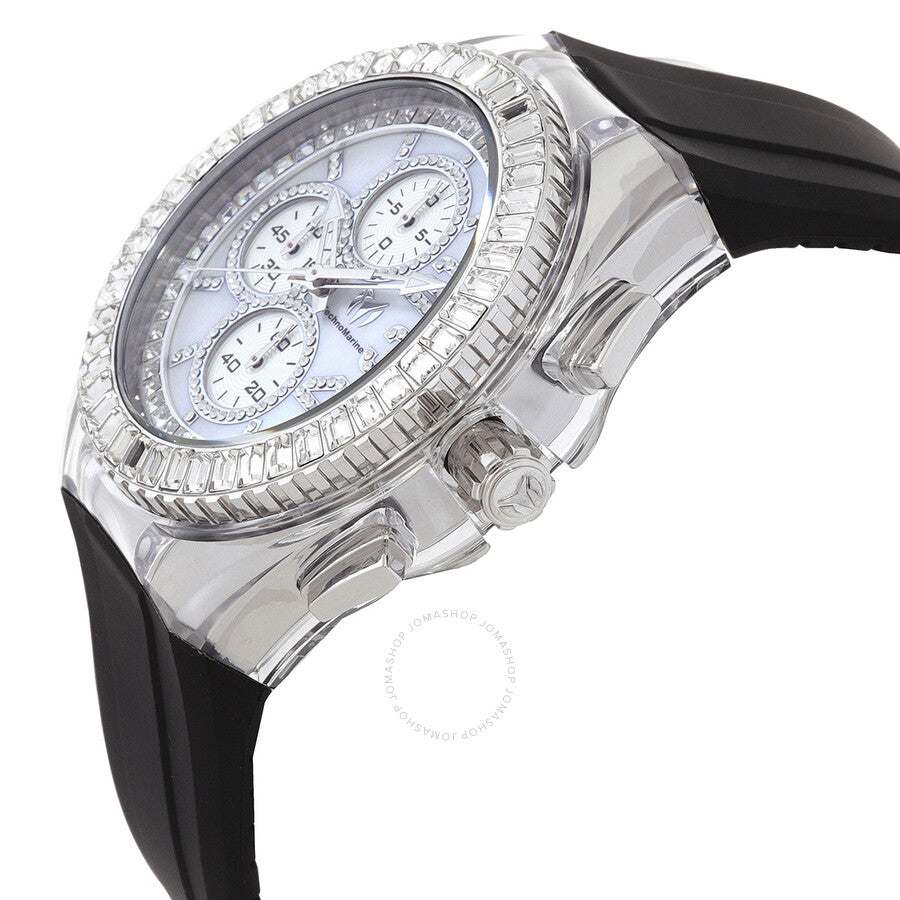 Technomarine Cruise Chronograph Quartz Crystal White Dial Men's Watch TM-121023 - The Watches Men & Co #2