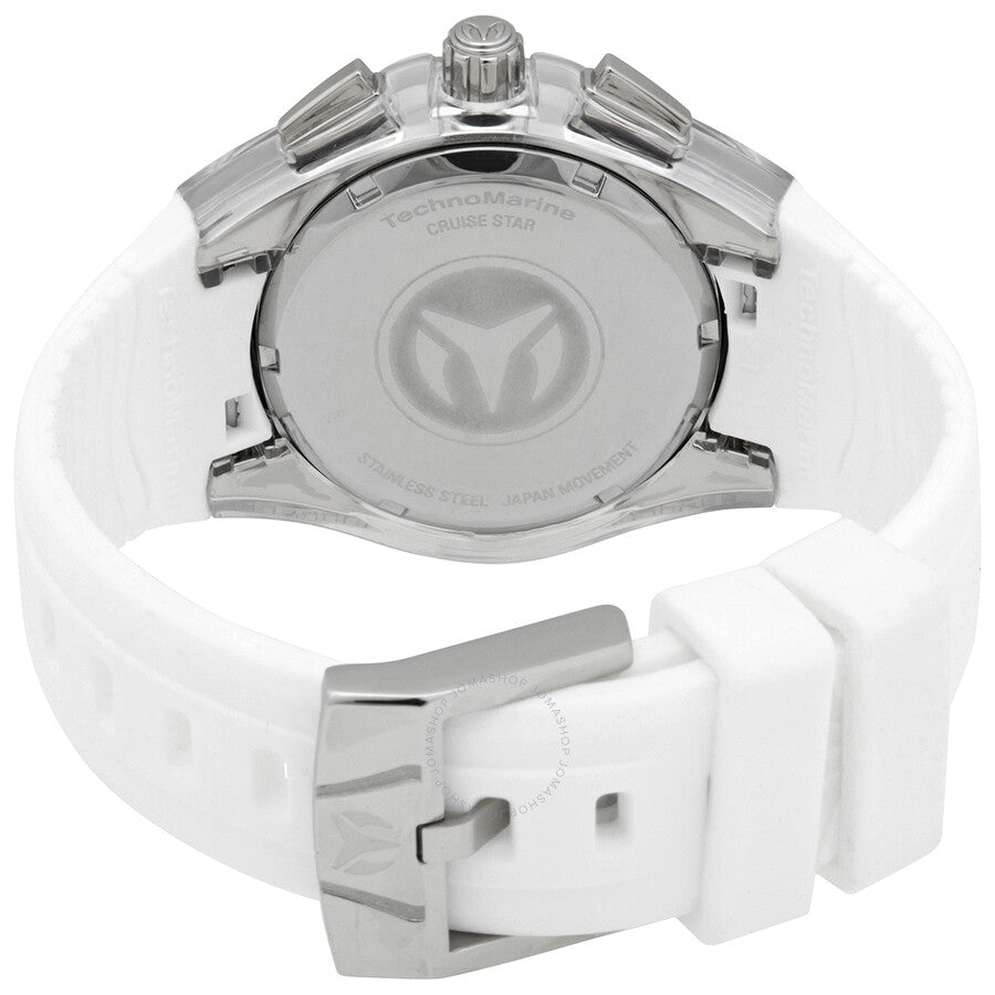 Technomarine Cruise Chronograph Quartz Silver Dial Ladies Watch TM-120033 - The Watches Men & Co #3