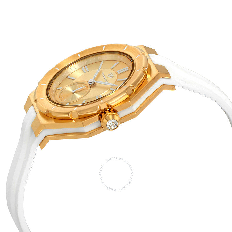 Technomarine Cruise Sea Gold Dial Ladies Watch TM-118005 - The Watches Men & Co #2