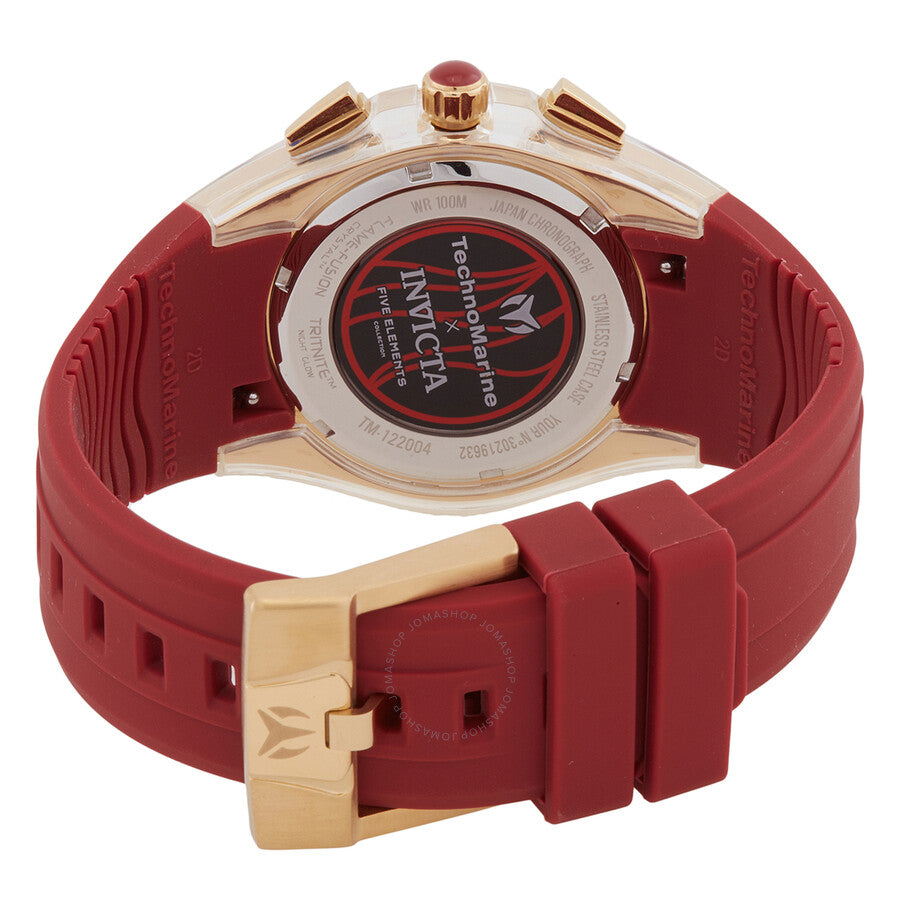 Technomarine Five Elements Chronograph Quartz Gold Dial Men's Watch TM-122004 - The Watches Men & Co #3
