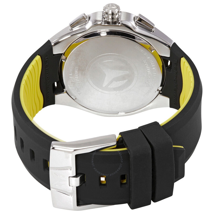 Technomarine Manta Chronograph Quartz Black Dial Men's Watch TM-215068 - The Watches Men & Co #3