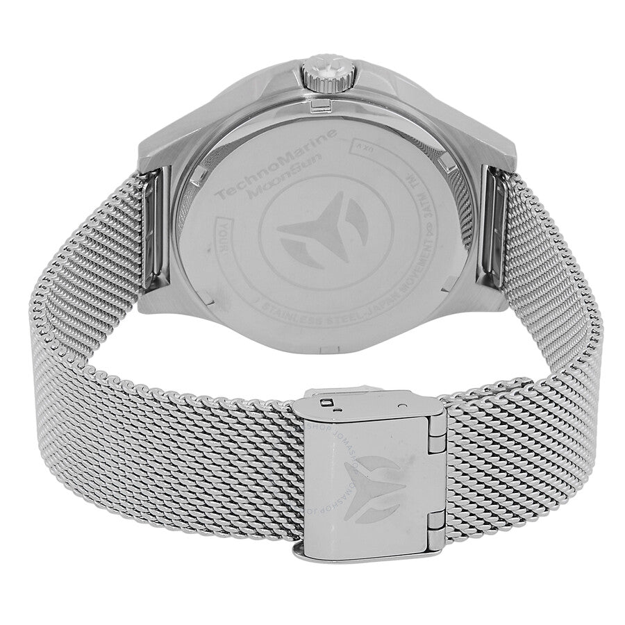 Technomarine MoonSun Date Quartz Charcoal Dial Ladies Watch TM-822033 - The Watches Men & Co #3