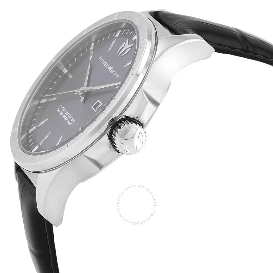 Technomarine MoonSun Date Quartz Charcoal Dial Men's Watch TM-822011 - The Watches Men & Co #2