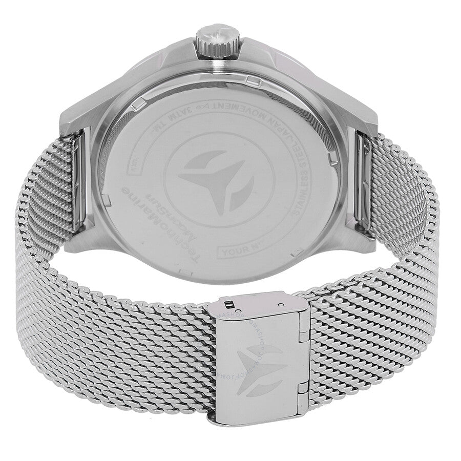Technomarine MoonSun Date Quartz Light Blue Dial Men's Watch TM-822005 - The Watches Men & Co #3
