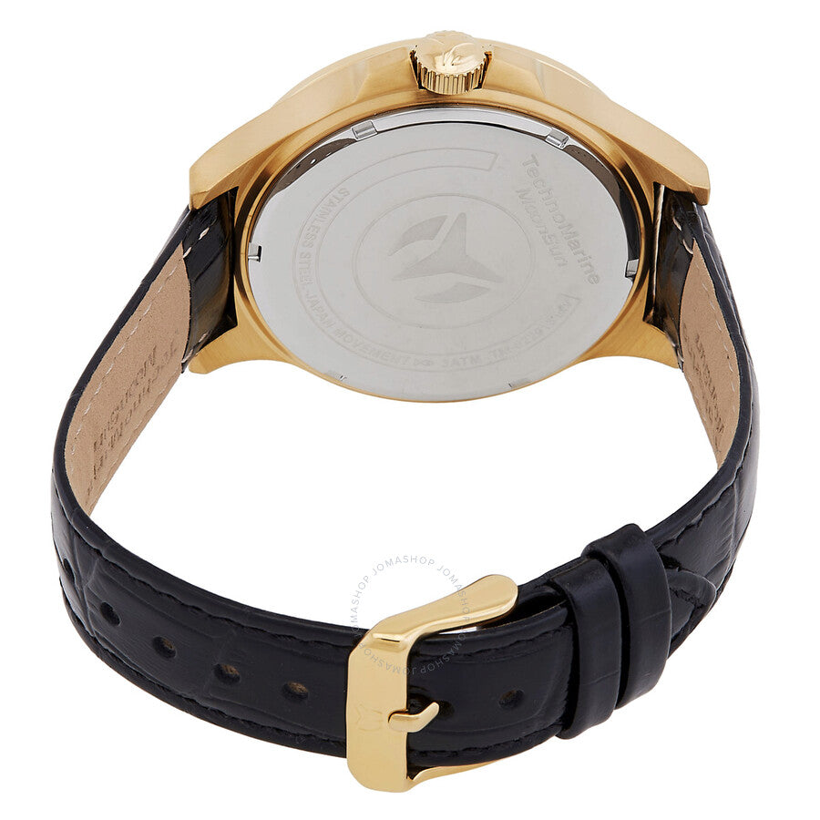Technomarine MoonSun Date Quartz Silver Dial Men's Watch TM-822013 - The Watches Men & Co #3