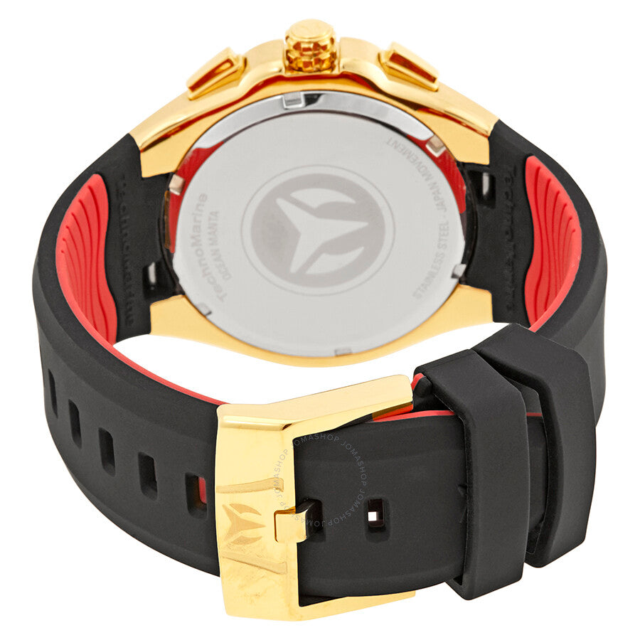 Technomarine Ocean Manta Chronograph Gold Dial Men's Watch 215067 - The Watches Men & Co #3
