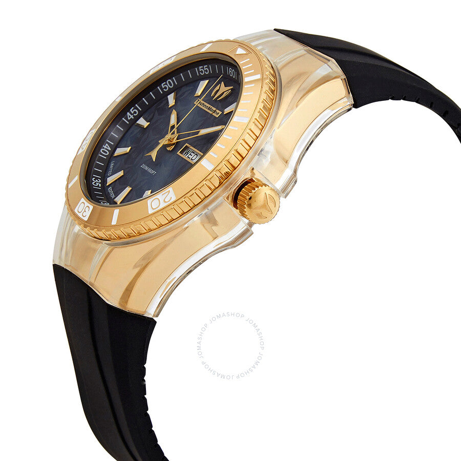 Technomarine Quartz Black Dial Men's Watch TM-115374 - The Watches Men & Co #2