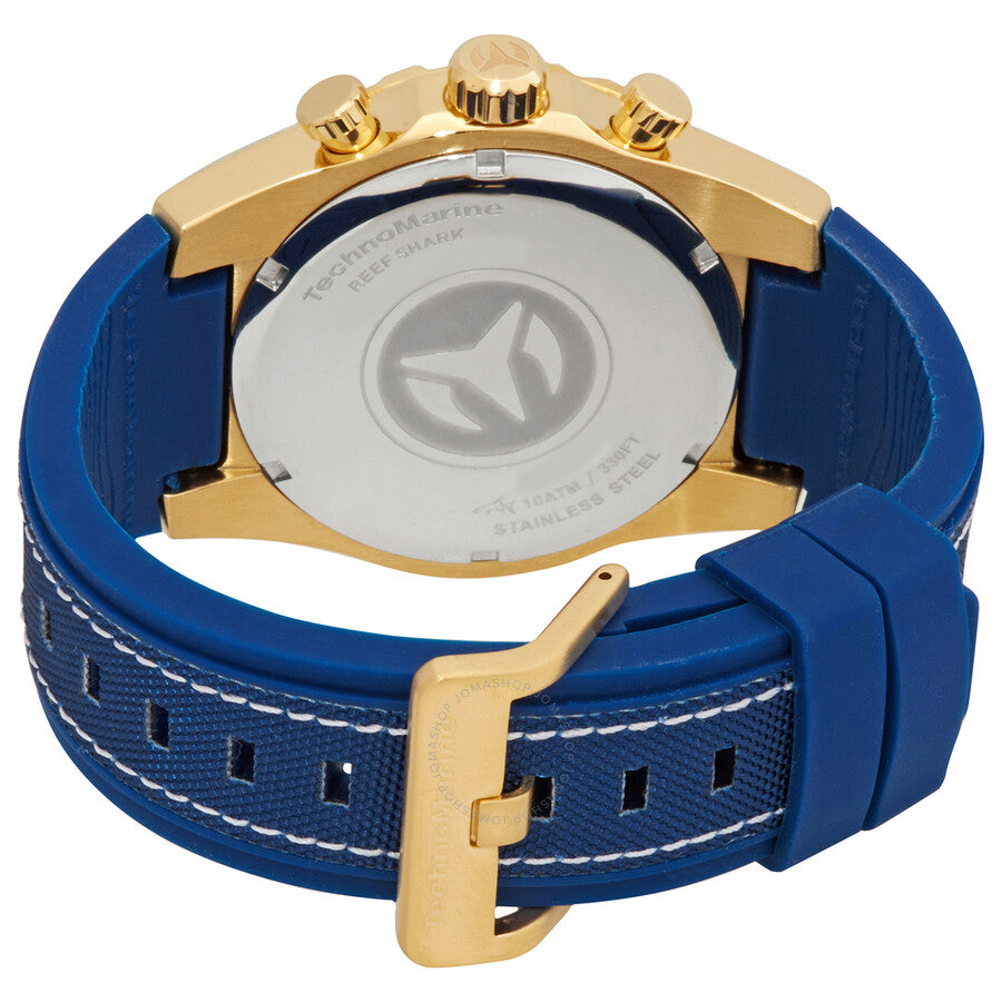Technomarine Reef Chronograph Quartz Blue Dial Men's Watch TM-519009 - The Watches Men & Co #3
