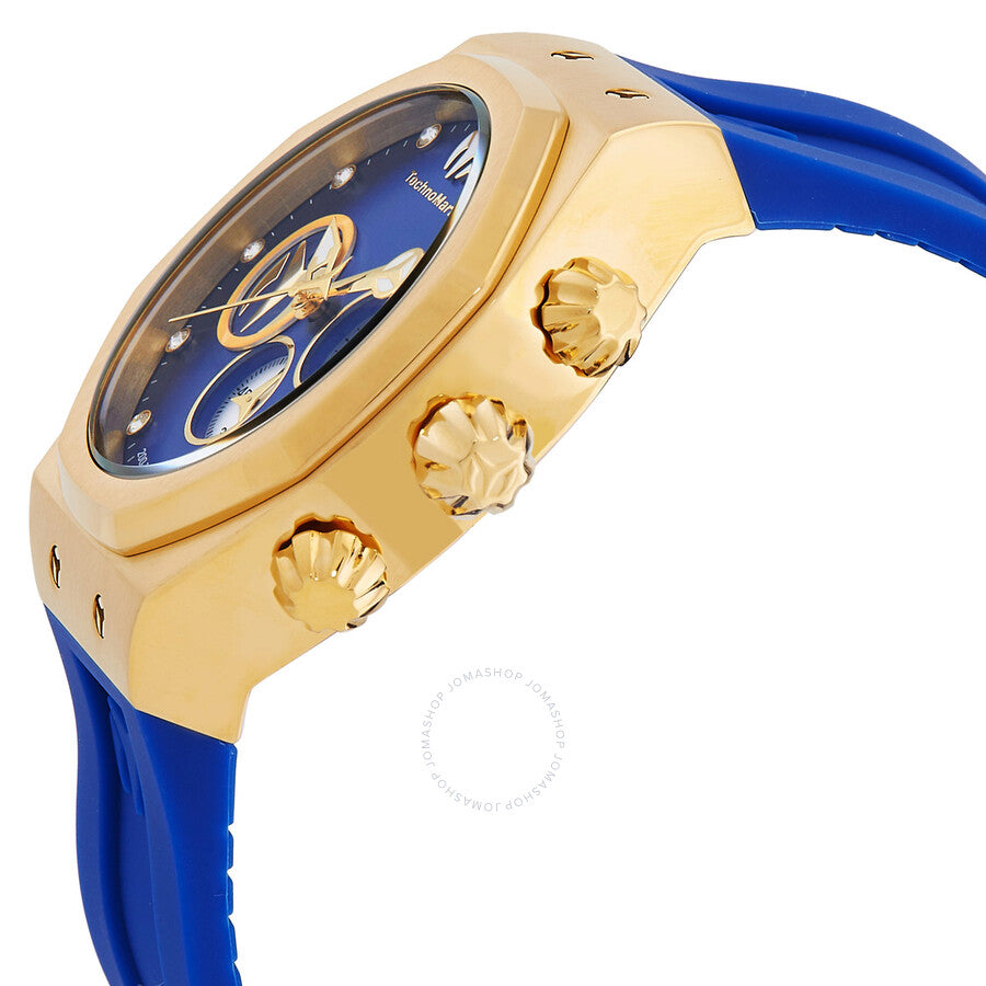 Technomarine Reef Sun Chronograph Quartz Blue Dial Men's Watch TM-520003 - The Watches Men & Co #2