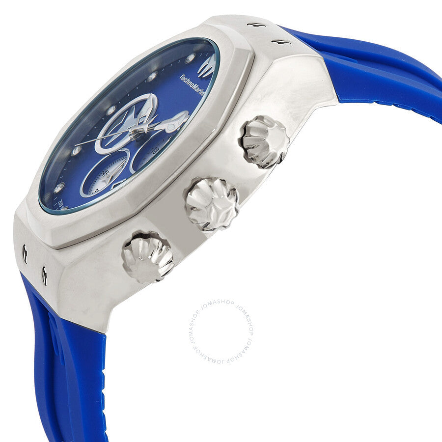 Technomarine Reef Sun Chronograph Quartz Blue Dial Men's Watch TM-520001 - The Watches Men & Co #2