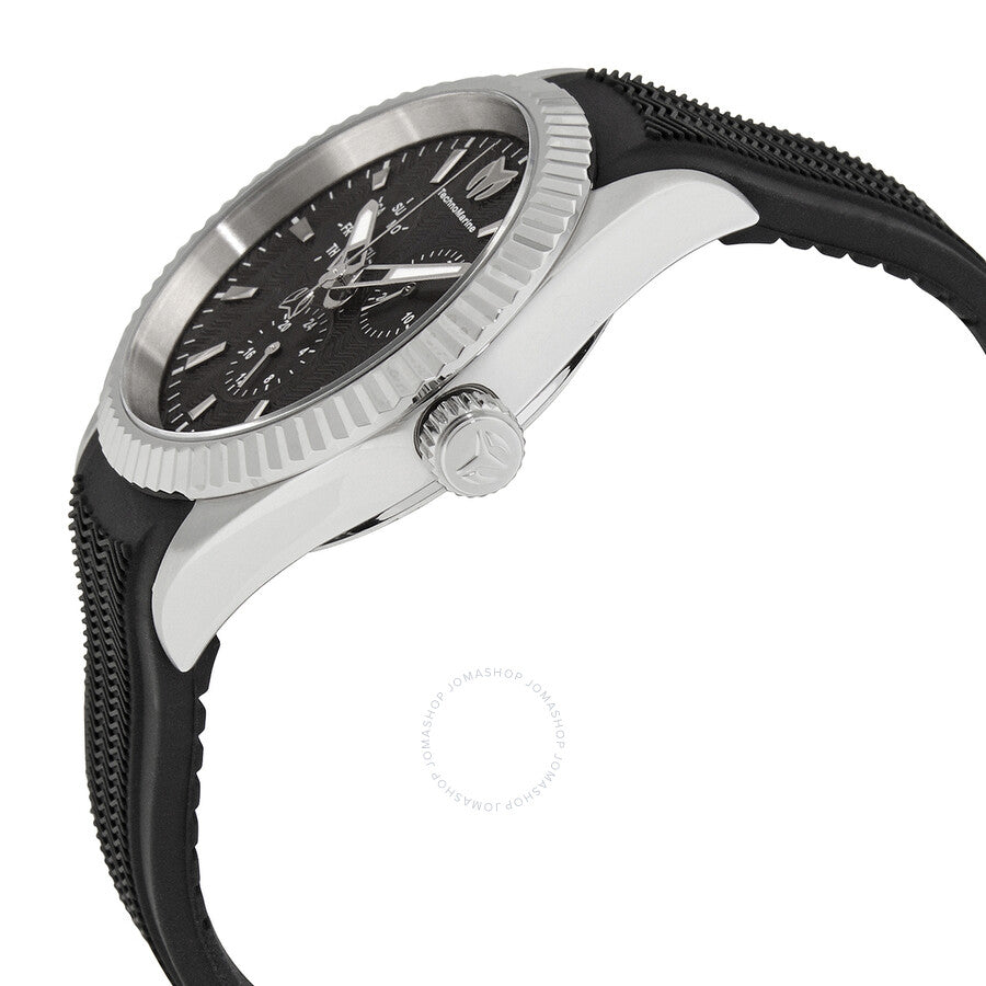 TechnoMarine Sea Quartz Black Dial Men's Watch TM-719022 - The Watches Men & Co #2