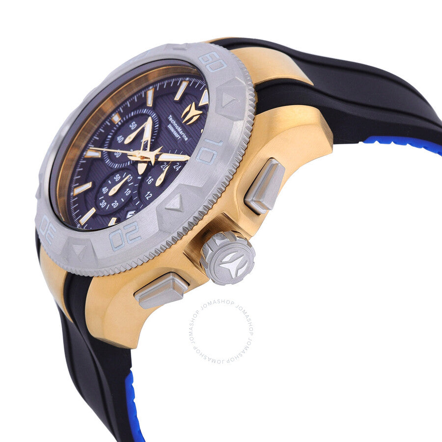 Technomarine UF6 Chronograph Quartz Black Dial Men's Watch TM-622005 - The Watches Men & Co #2