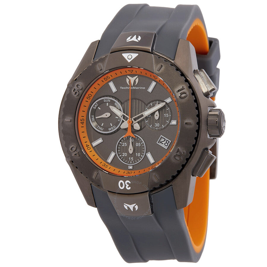 Technomarine UF6 Chronograph Quartz Gunmetal Dial Men's Watch TM-621032 - The Watches Men & Co