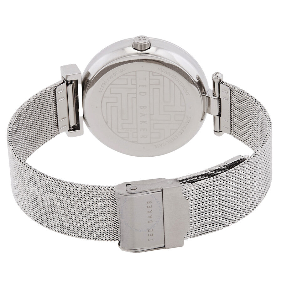 Ted Baker Iconic Quartz Crystal Silver Dial Ladies Watch BKPBWF007 - The Watches Men & Co #3