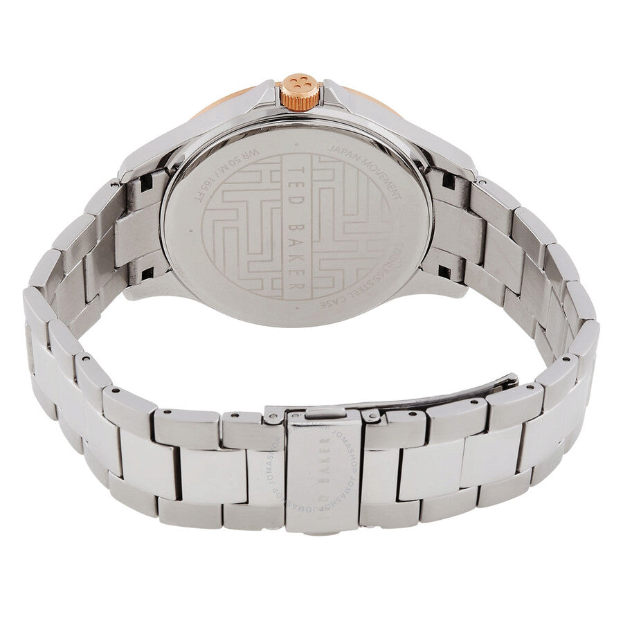 Ted Baker Multifunction Quartz White Dial Two-Tone Men's Watch BKPNTF006 - The Watches Men & Co #3