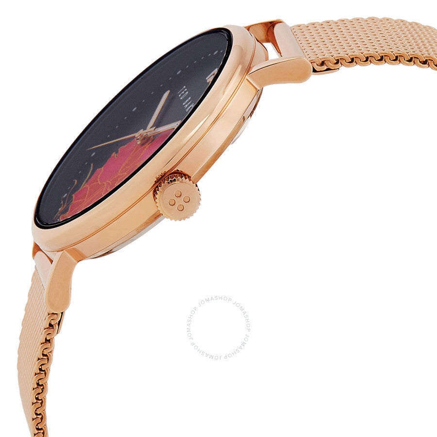 Ted Baker Phylipa Quartz Black Dial Ladies Watch BKPPHF006 - The Watches Men & Co #2