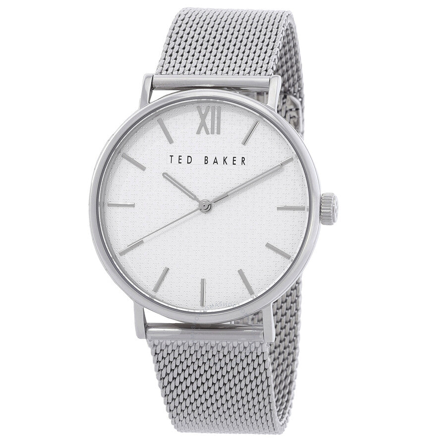 Ted Baker Phylipa Quartz White Dial Men's Watch BKPPGS217 - The Watches Men & Co