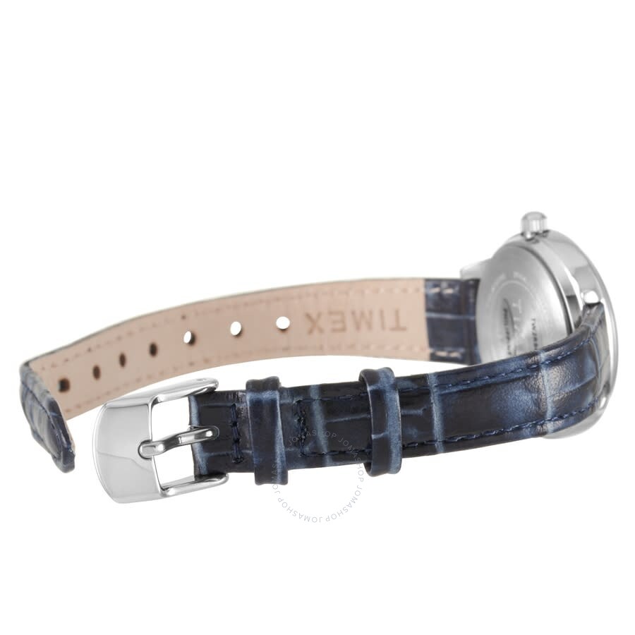 Timex Classic Quartz Silver Dial Ladies Watch TW2R86000 - The Watches Men & Co #3