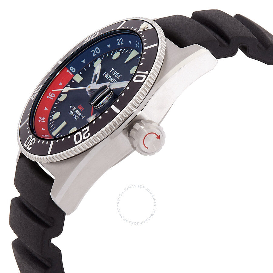 Timex Deepwater Reef Quartz Black Dial Men's Watch TW2W75000 - The Watches Men & Co #2