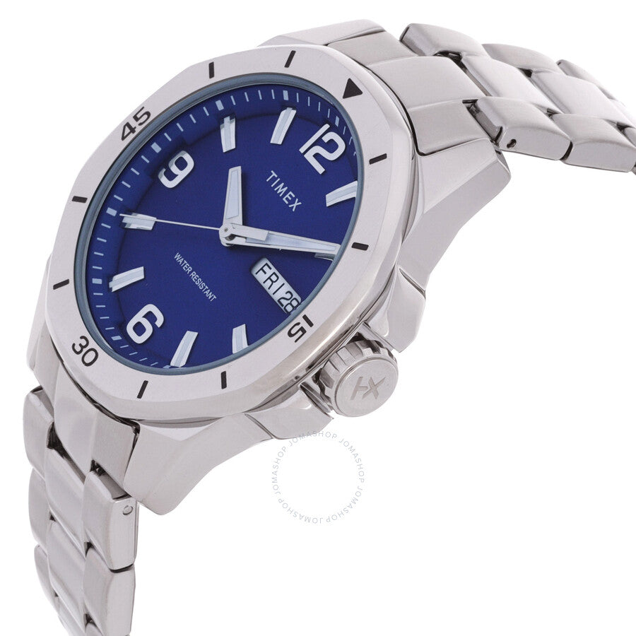 Timex Essex Quartz Blue Dial Men's Watch TW2W79500 - The Watches Men & Co #2