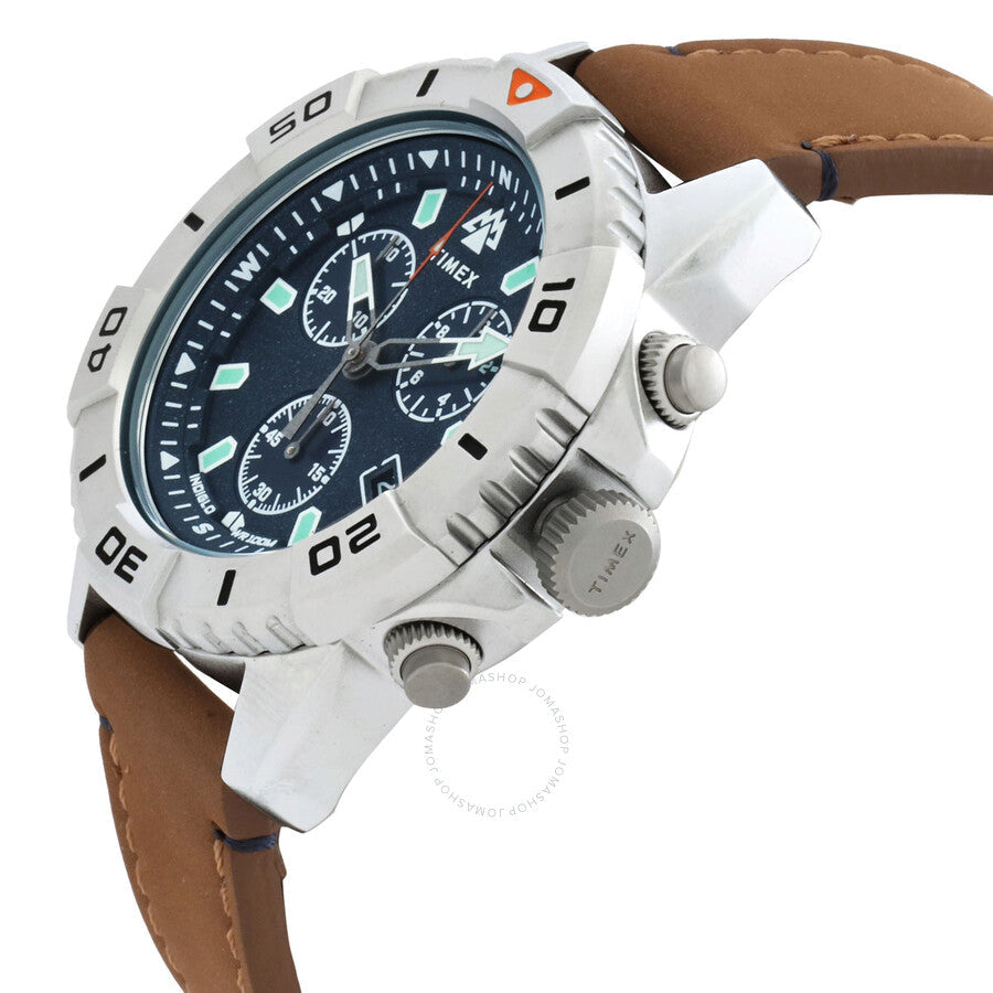 Timex Expedition North Chronograph Quartz Blue Dial Men's Watch TW2W16300 - The Watches Men & Co #2