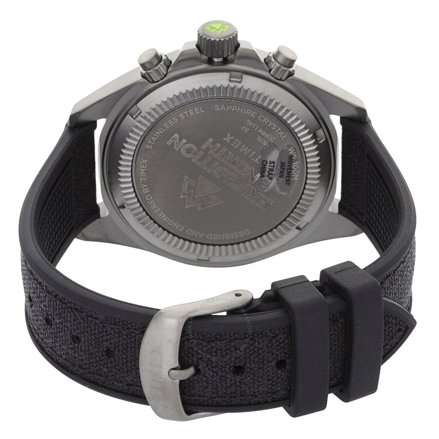 Timex Expedition North Field Chronograph Quartz Green Dial Men's Watch TW2V96400 - The Watches Men & Co #3