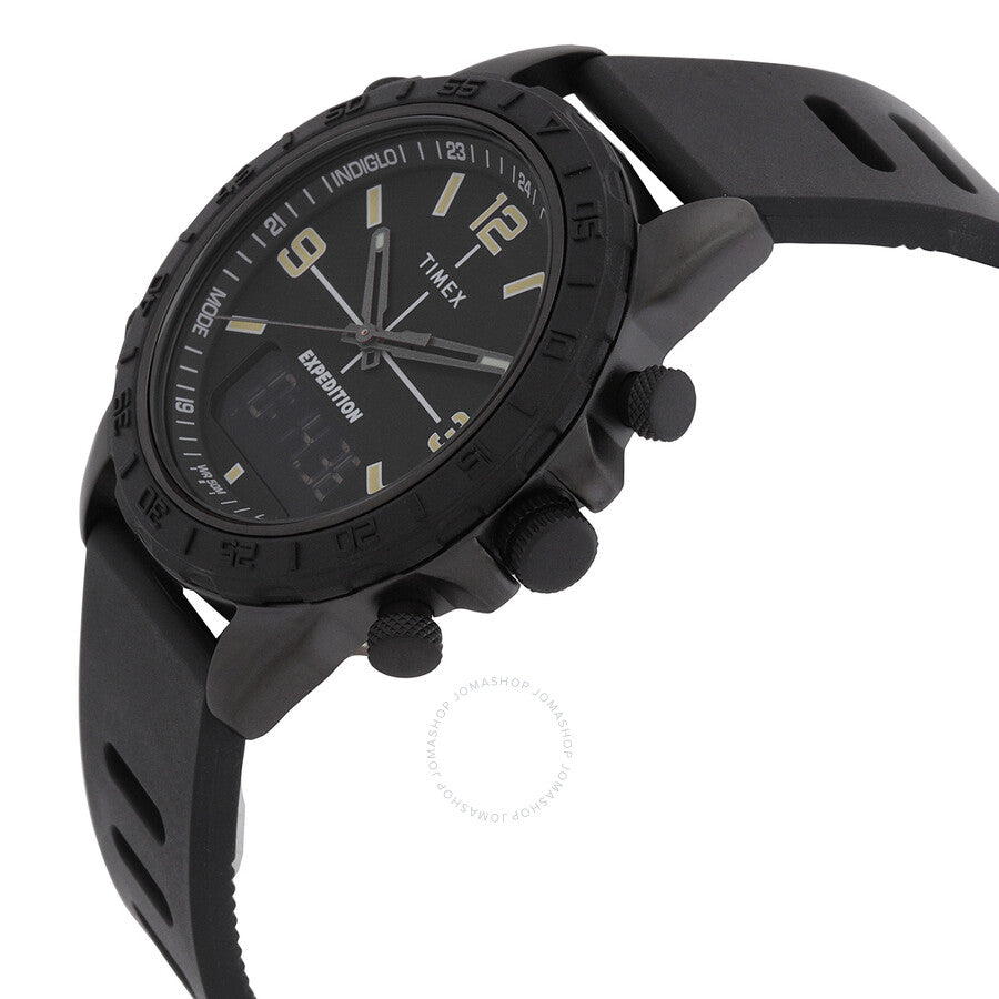 Timex Expedition Pioneer Chronograph Quartz Analog-Digital Black Dial Men's Watch TW4B17000 - The Watches Men & Co #2