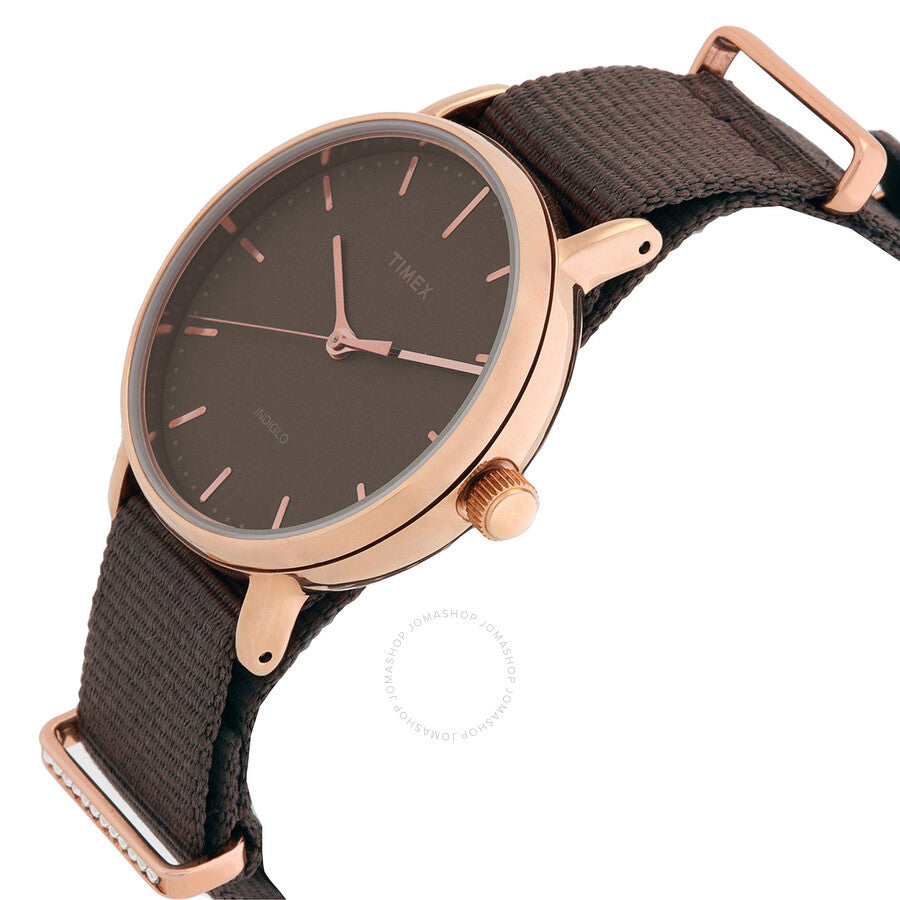 Timex Fairfield Quartz Brown Dial Ladies Watch TW2R48900 - Dawson Watches #2