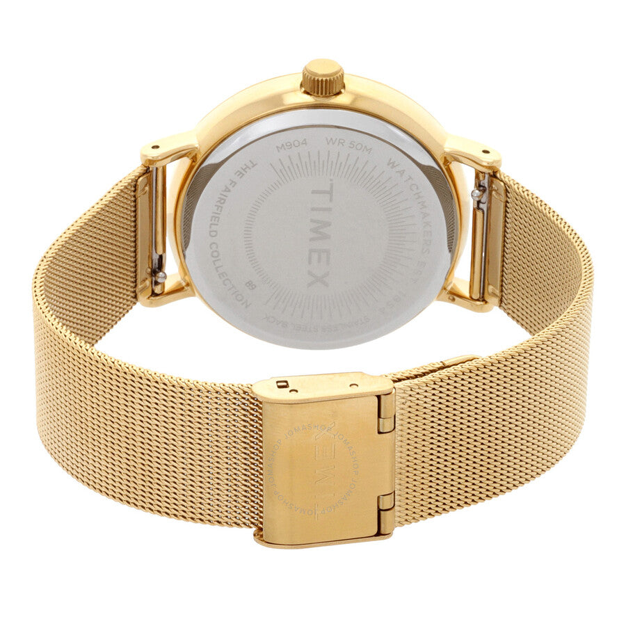 Timex Fairfield Quartz  Cream Dial Ladies Watch TW2R26500 - The Watches Men & Co #3