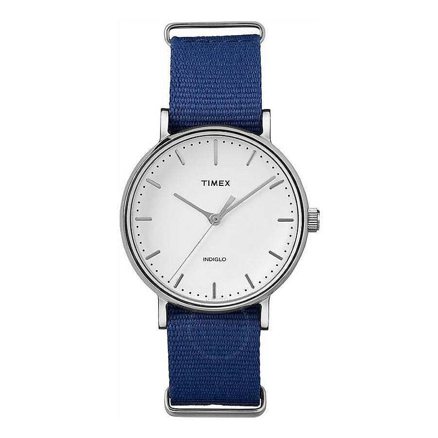 Timex Fairfield Quartz White Dial Ladies Watch TW2P98200 - The Watches Men & Co