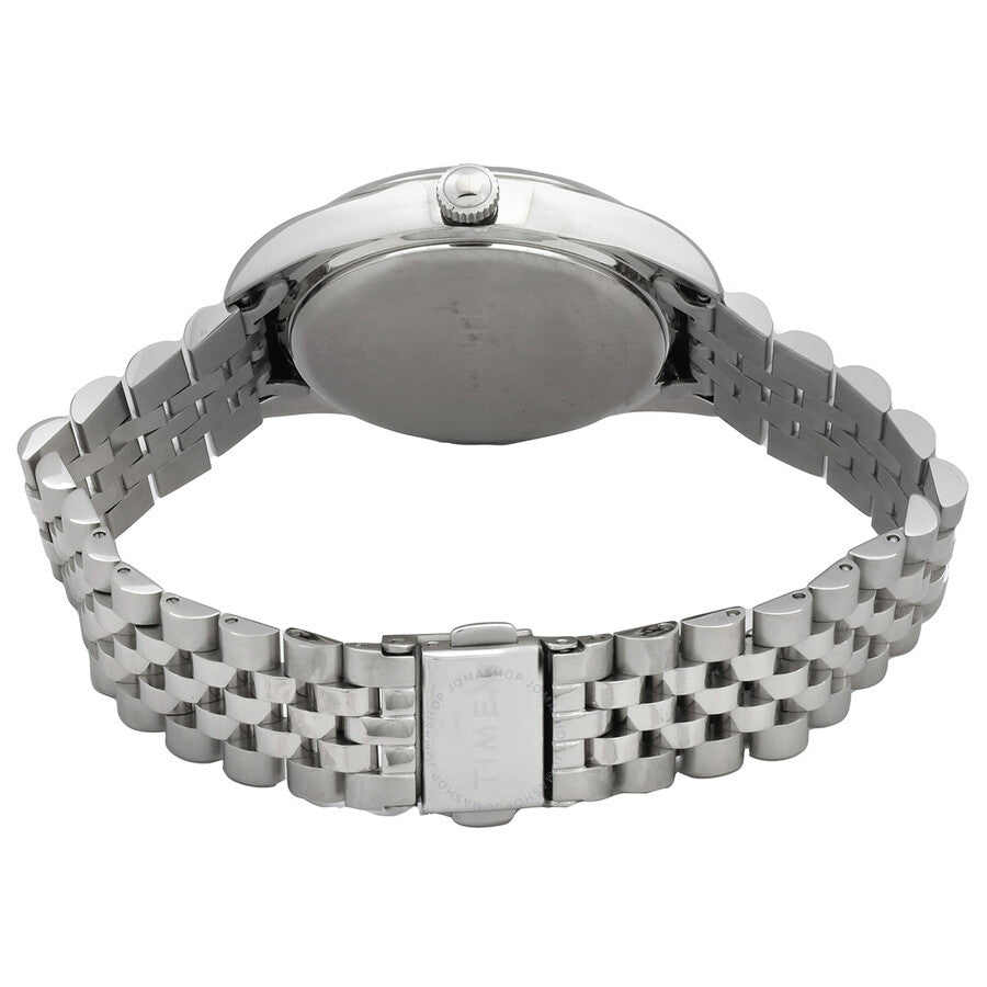 Timex Legacy Day and Date Quartz Blue Dial Ladies Watch TW2V68400VQ - The Watches Men & Co #3