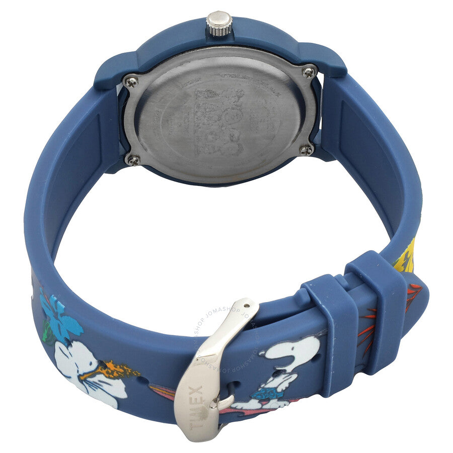 Timex Peanuts Just Beachy Quartz White Dial Unisex Watch TW2V78600 - The Watches Men & Co #3