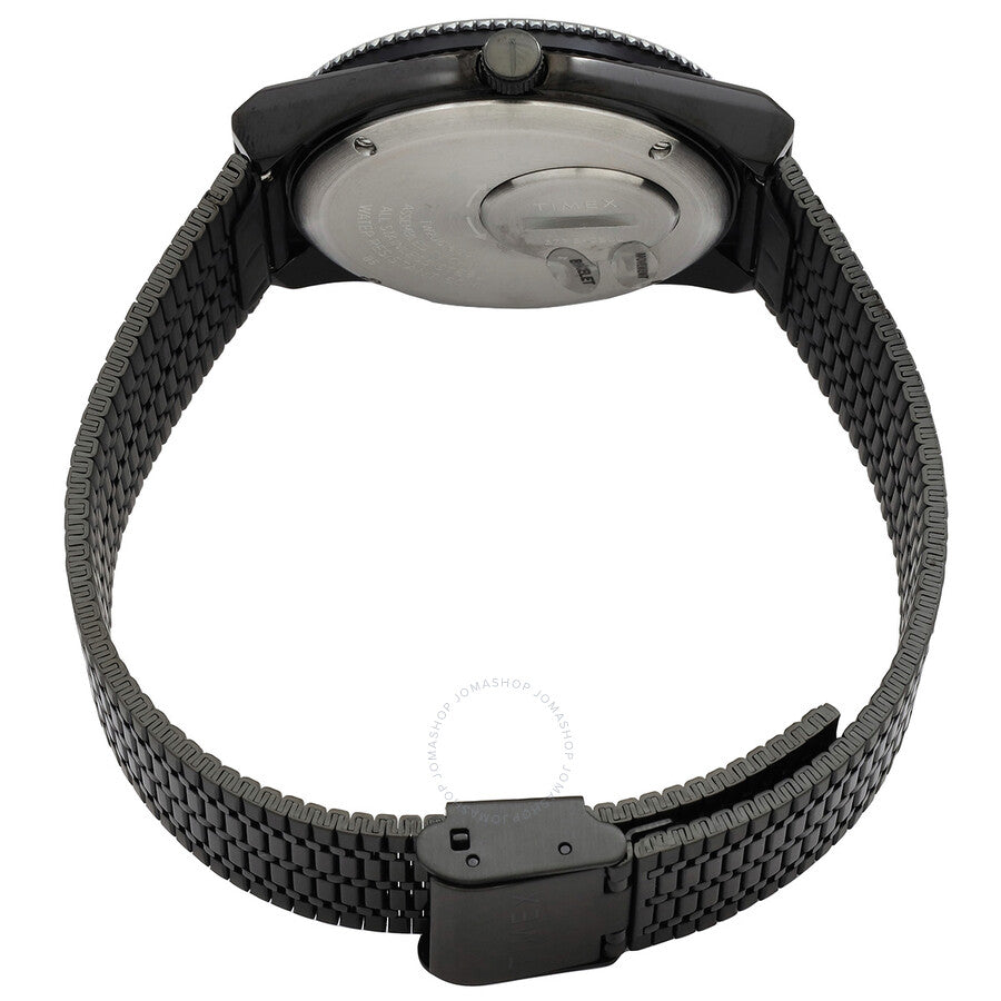 Timex Q Reissue Quartz Black Dial Men's Watch TW2U61600ZV - The Watches Men & Co #3