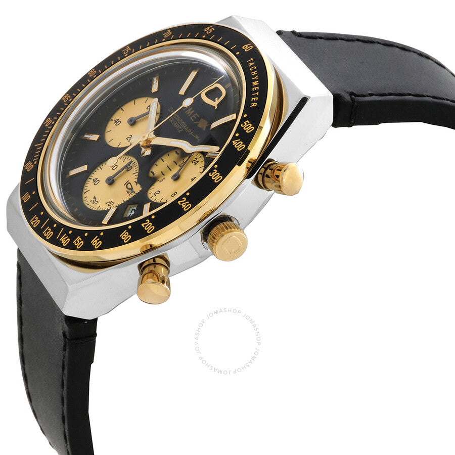 Timex Q Timex Chronograph Quartz Black Dial Men's Watch TW2W64300 - Dawson Watches #2