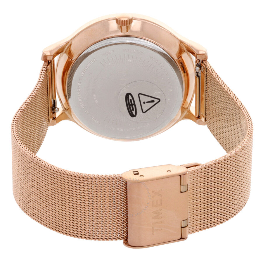 Timex Transcend Chronograph Quartz Ladies Watch TW2T74500BR - The Watches Men & Co #3