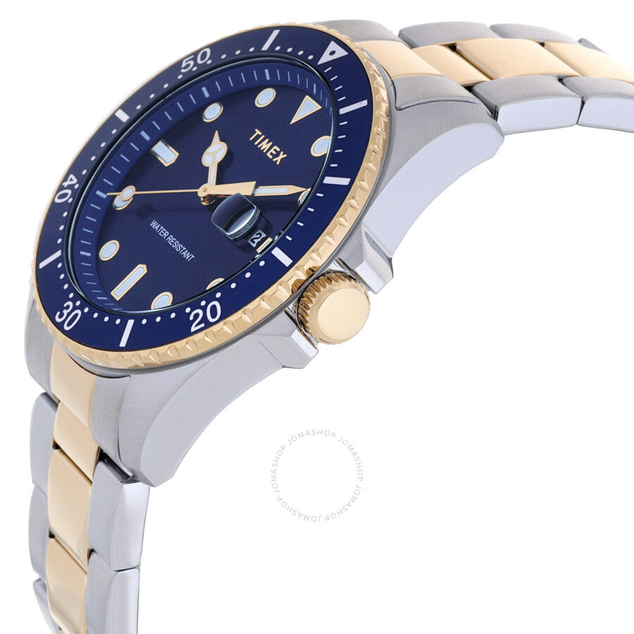 Timex Trend Quartz Blue Dial Men's Watch TW2W71800 - The Watches Men & Co #2