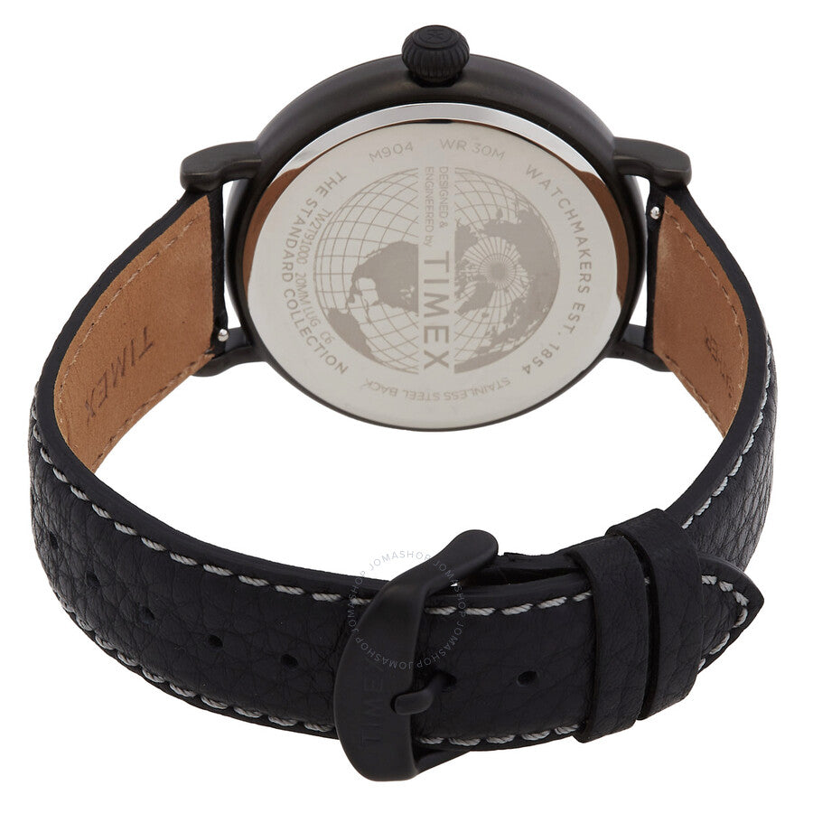 Timex Waterbury Quartz Black Dial Men's Watch TW2T91000VQ - The Watches Men & Co #3
