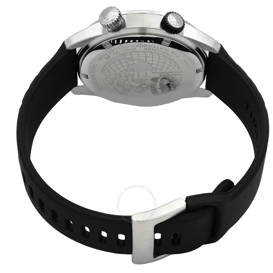 Timex Waterbury Quartz Black Dial Men's Watch TW2V73400VQ - The Watches Men & Co #3