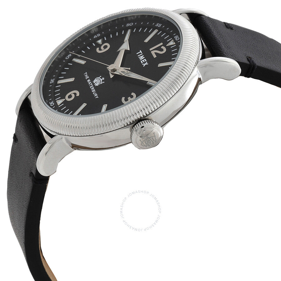 Timex Waterbury Standard Quartz Black Dial Men's Watch TW2W20200 - The Watches Men & Co #2