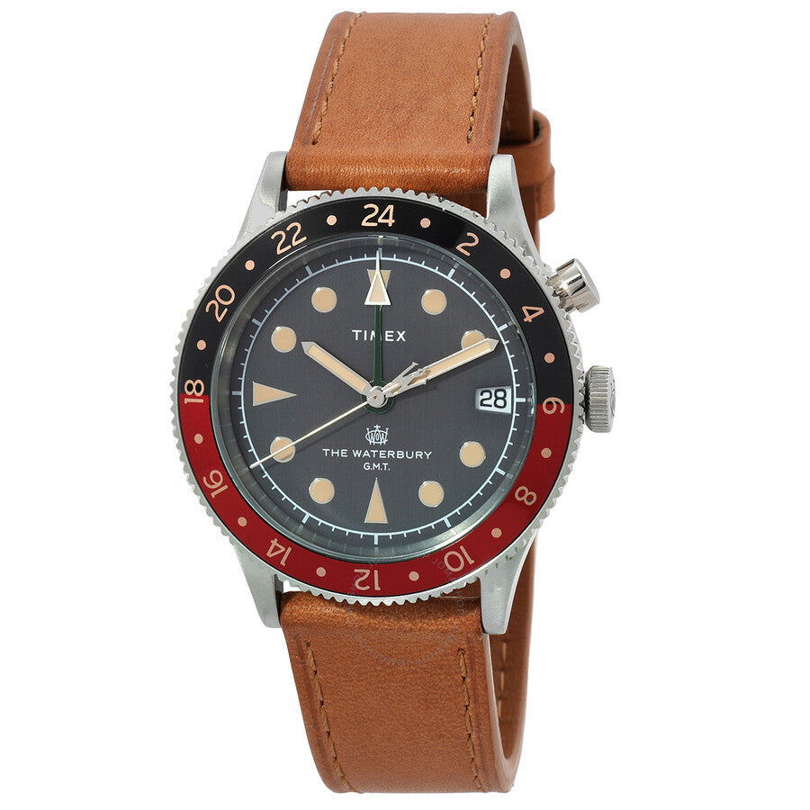 Timex Waterbury Traditional GMT Quartz Men's Watch TW2V74000VQ - The Watches Men & Co