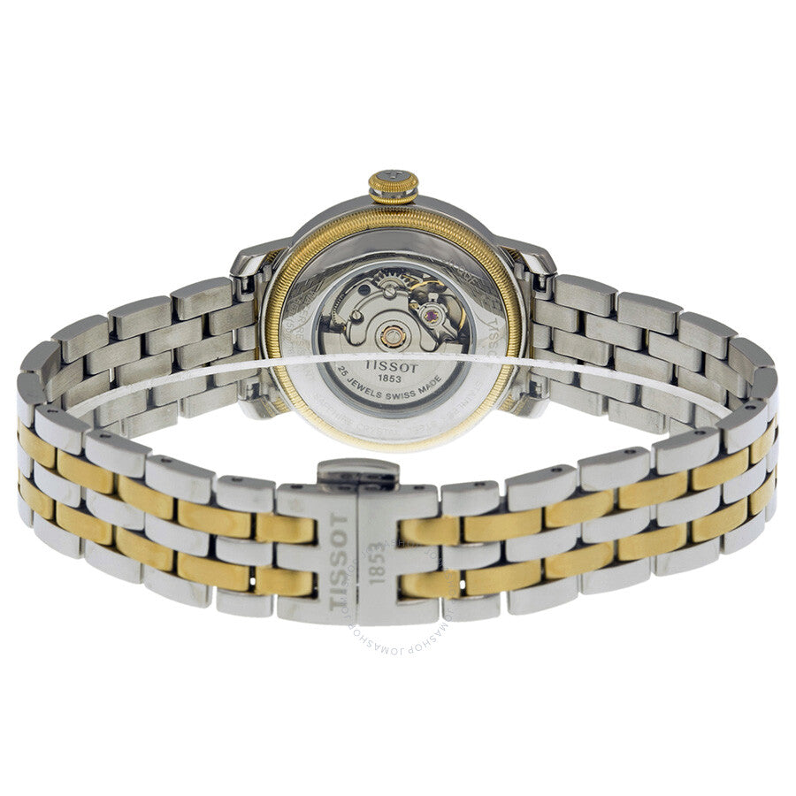 Tissot Bridgeport Silver Dial Two-tone Ladies Watch T097.007.22.033.00 - The Watches Men & Co #3