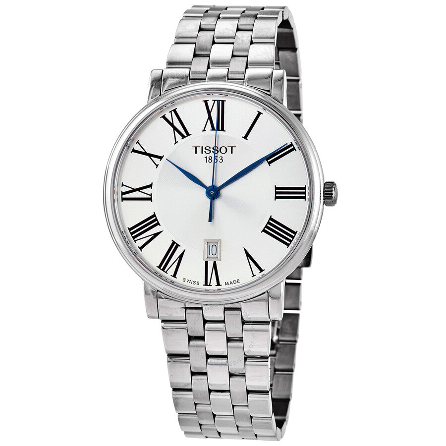 Tissot Carson Premium Quartz Silver Dial Men's Watch T122.410.11.033.00 - The Watches Men & Co