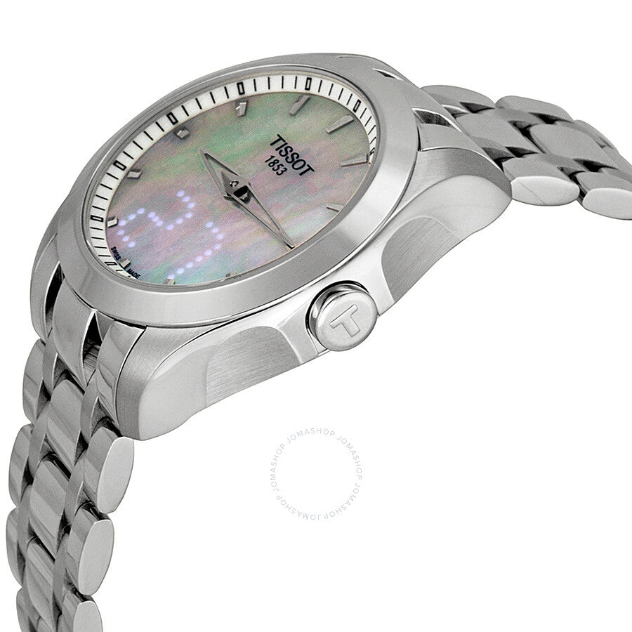 Tissot Couturier Mother of Pearl Dial Stainless Steel Ladies Watch T0352461111100 - The Watches Men & Co #2