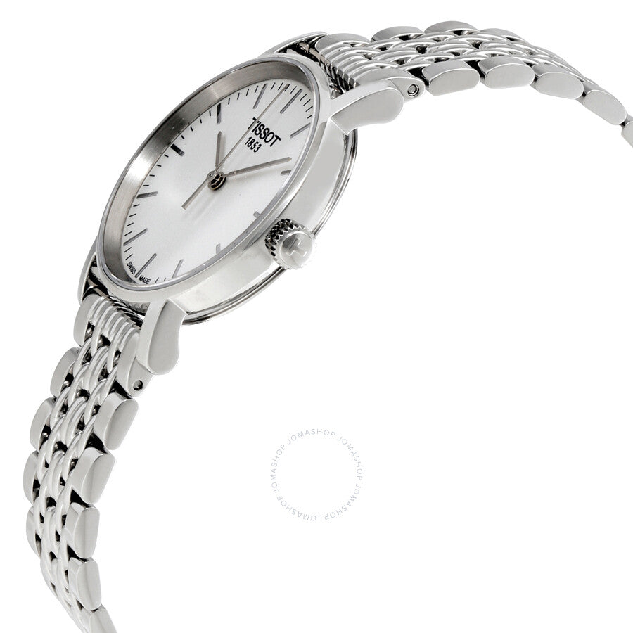 Tissot Everytime Quartz Silver Dial Ladies Watch T109.210.11.031.00 - The Watches Men & Co #2