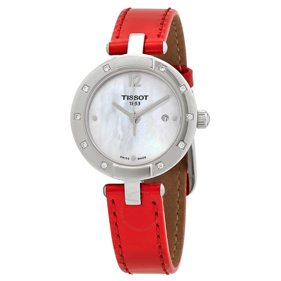 Tissot Pinky Quartz Diamond Ladies Watch T0842106611700 - The Watches Men & Co