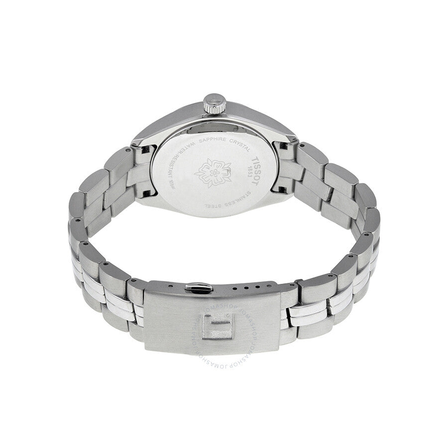 Tissot PR100 Blue Dial Stainless Steel Ladies Watch T1012101104100 - The Watches Men & Co #3