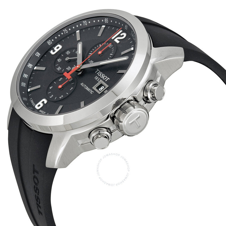 Tissot PRC 200 Automatic Black Dial Men's Watch T0554271705700 - The Watches Men & Co #2